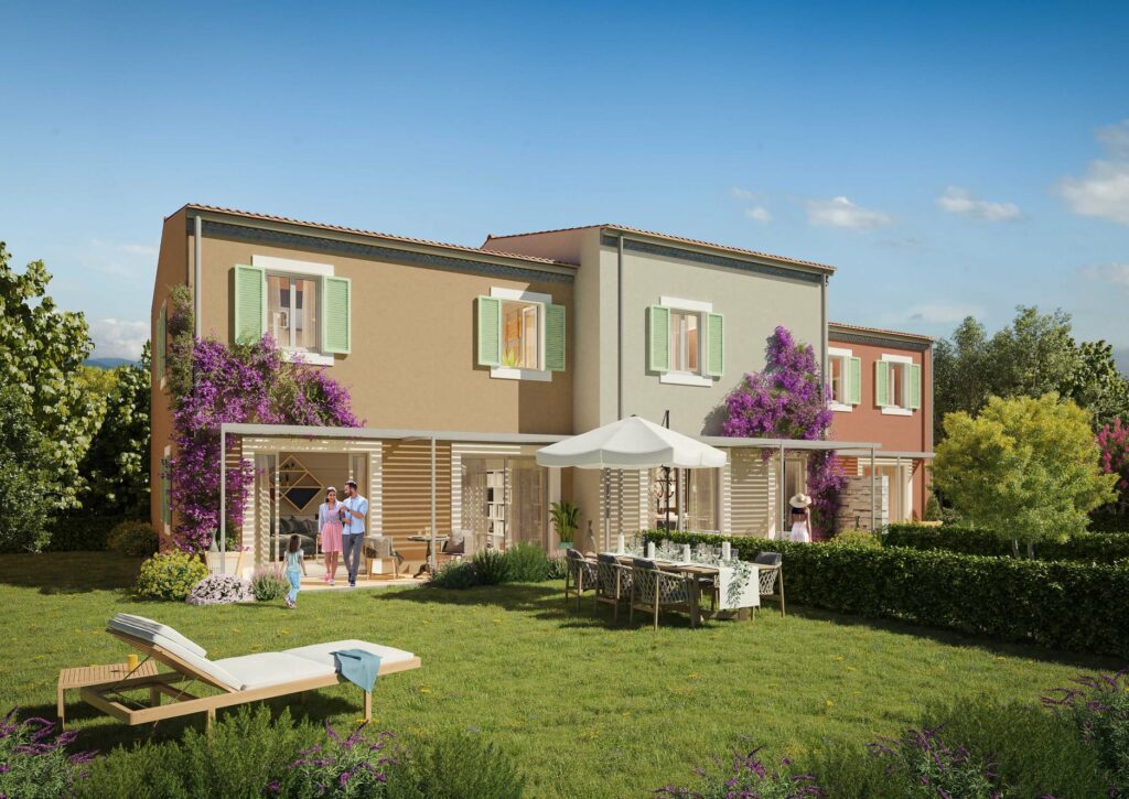 Villas neuves à Grimaud